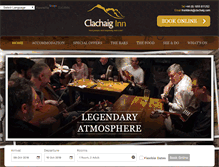 Tablet Screenshot of clachaig.com